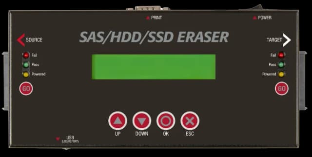 CS02 2 Bays SAS Data Eraser